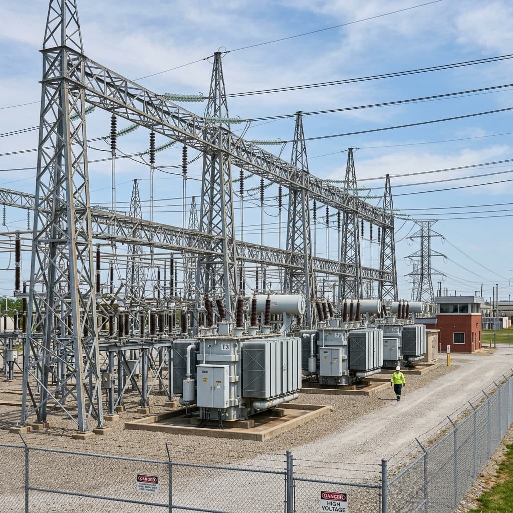 765/400/220kV Switchyard at PGCIL Fatehgarh