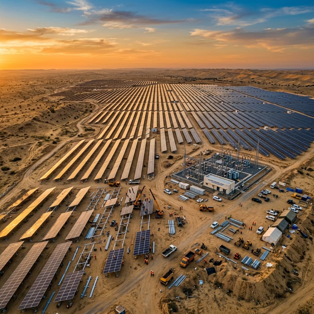 Solar Evacuation & Grid Connectivity